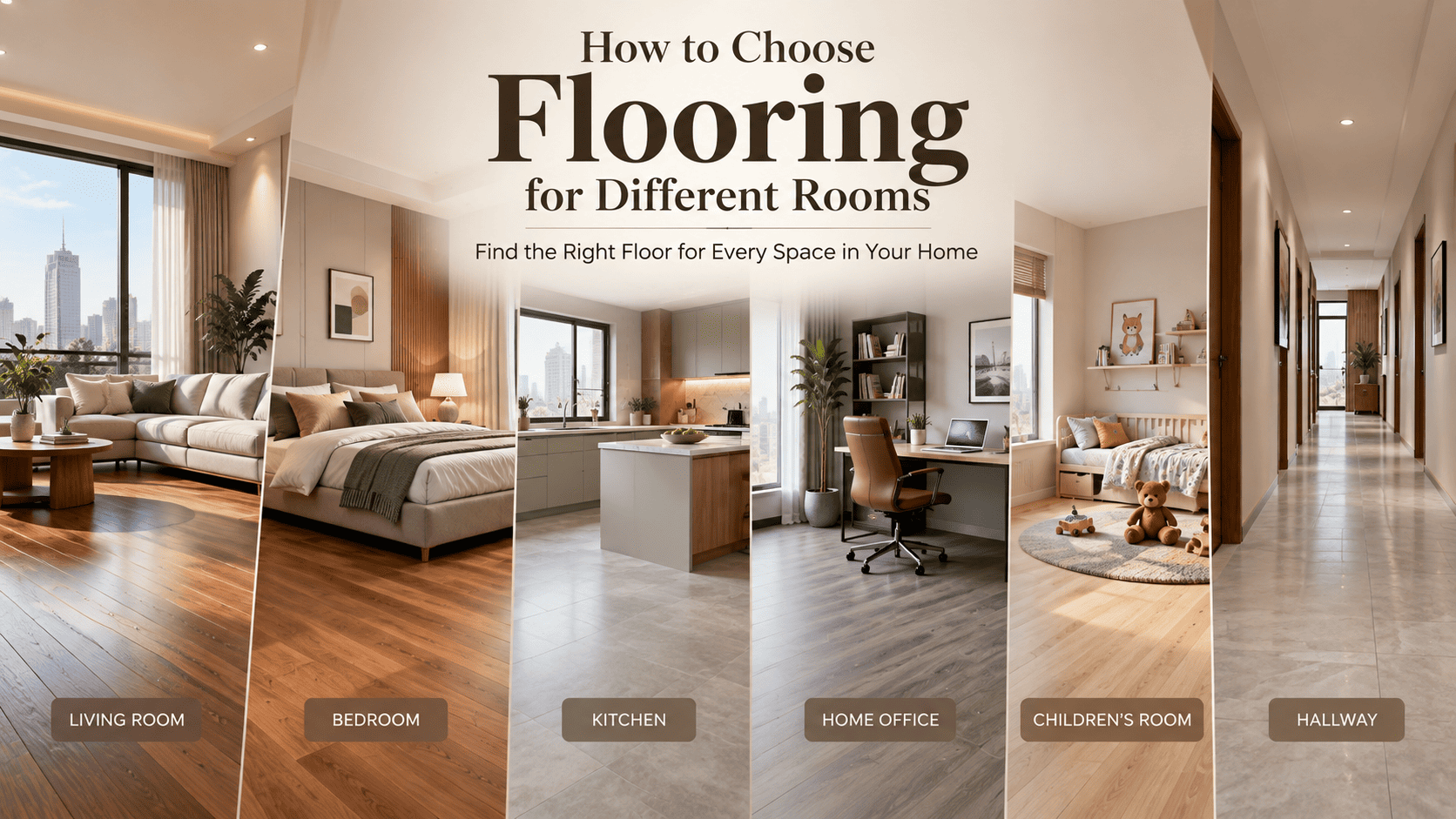 How to Choose Flooring for Different Rooms