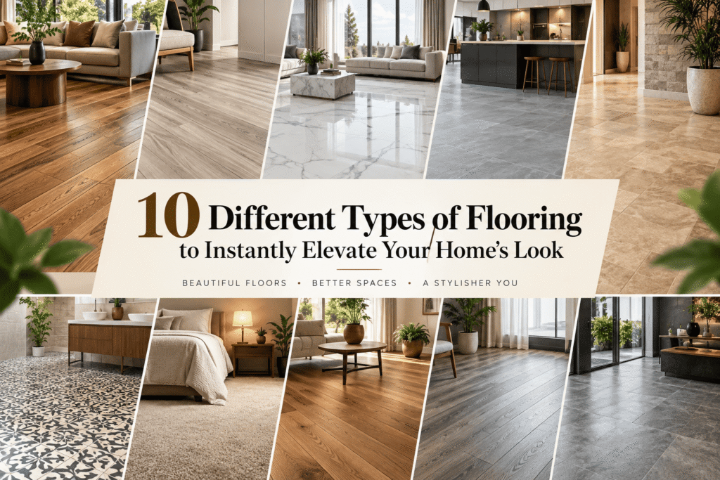 10 Different Types of Flooring to Instantly Elevate Your Home’s Look