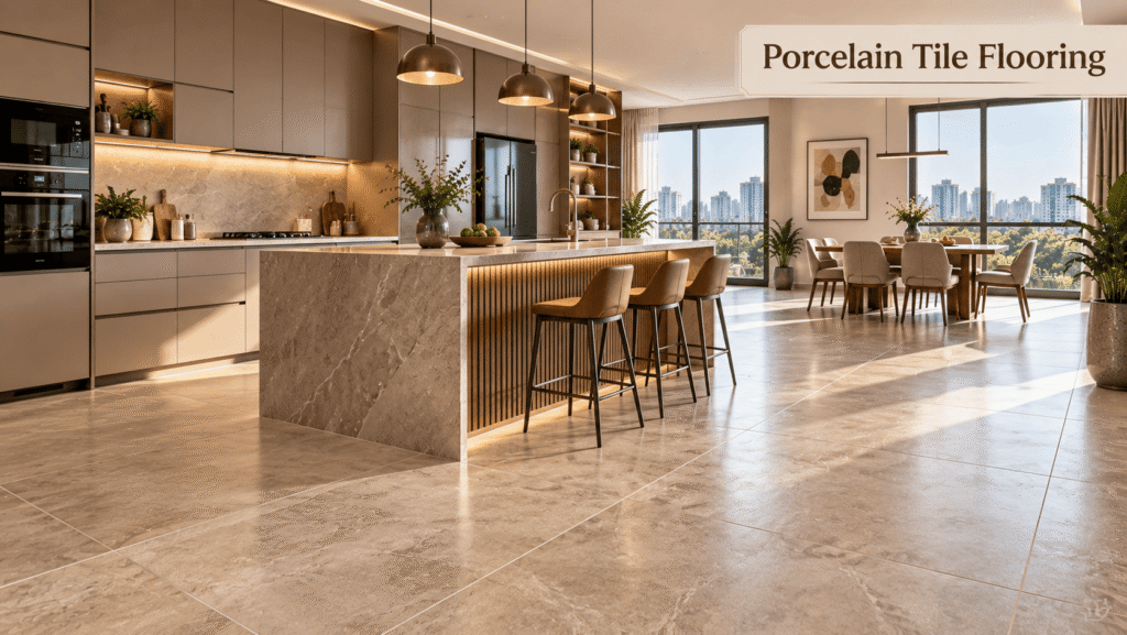 Porcelain Tile Flooring