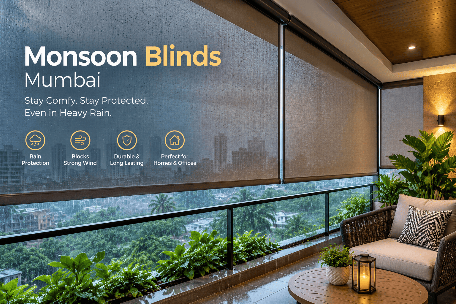 Monsoon Blinds Mumbai