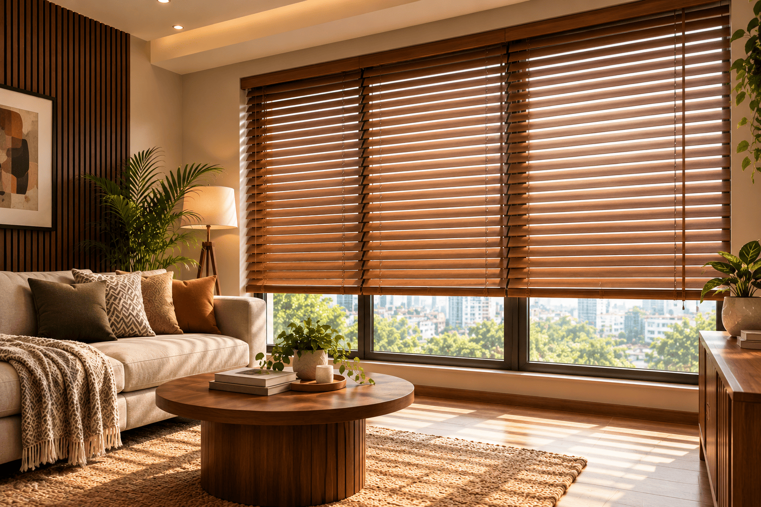 Wooden Blinds Mumbai – Elegant & Natural Window Solutions