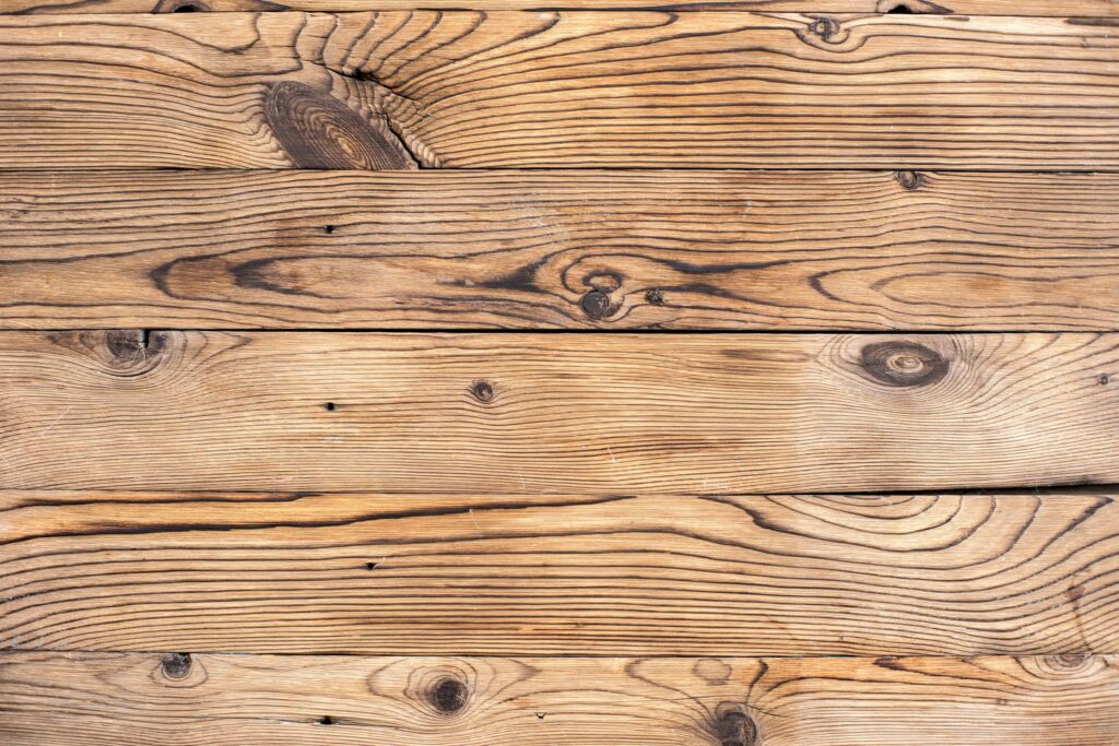8. Rustic Wood-Inspired Flooring