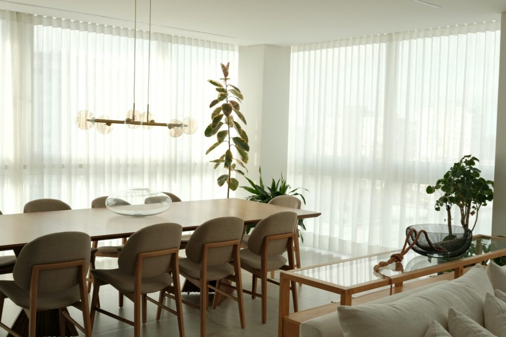 roller blinds modern home