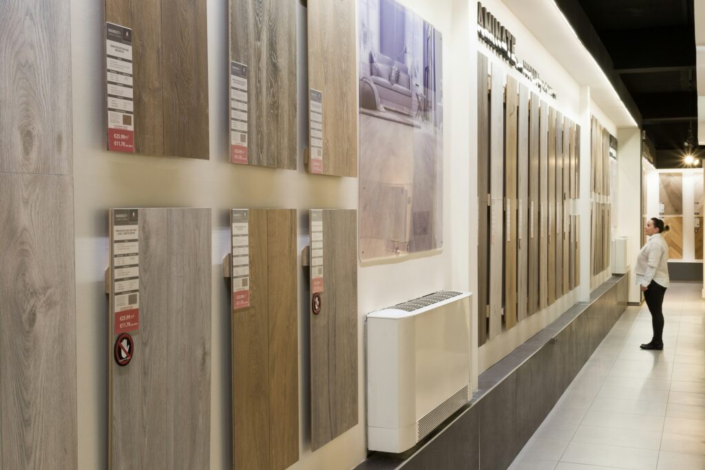 PVC flooring installation