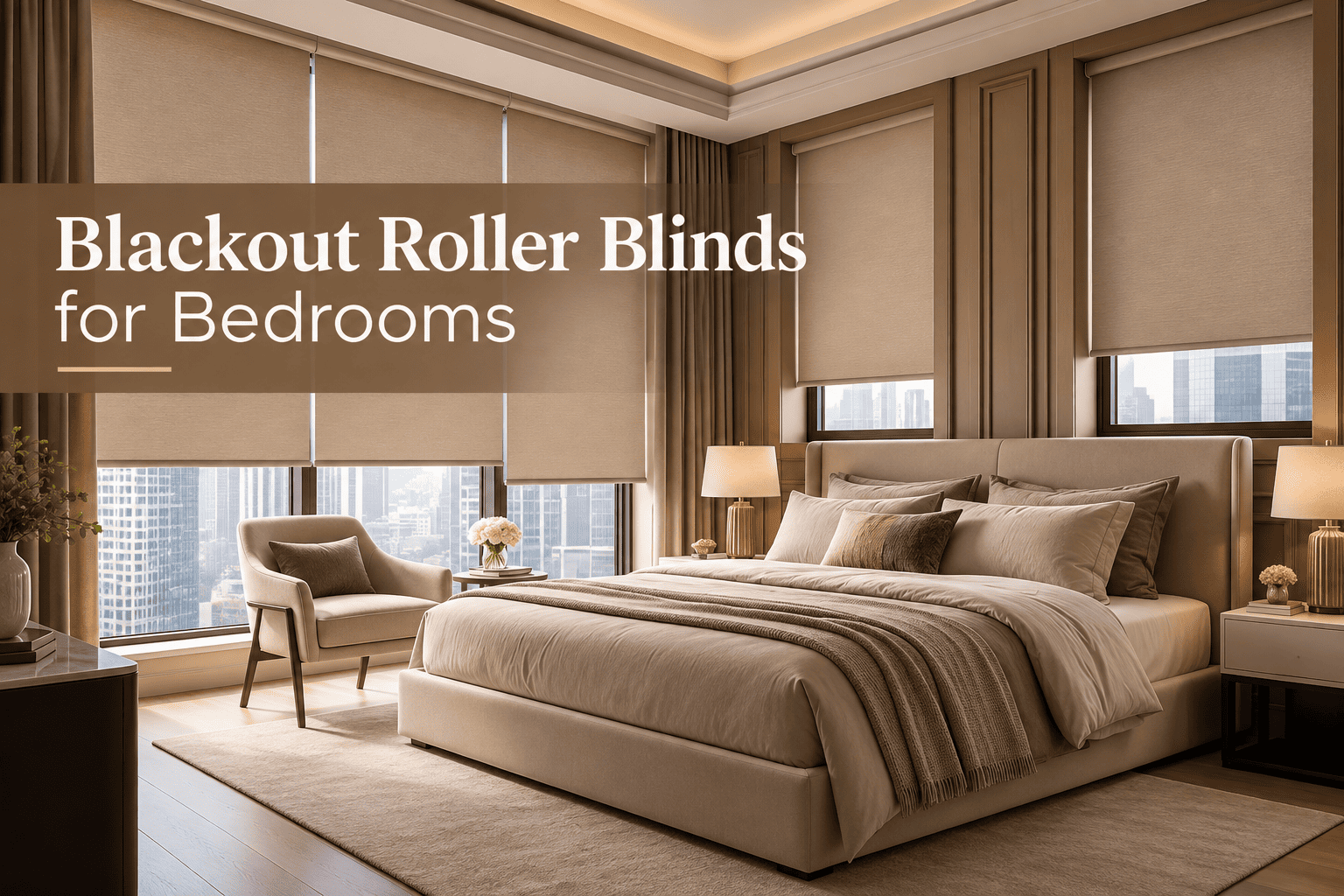 Blackout Roller Blinds for Bedrooms