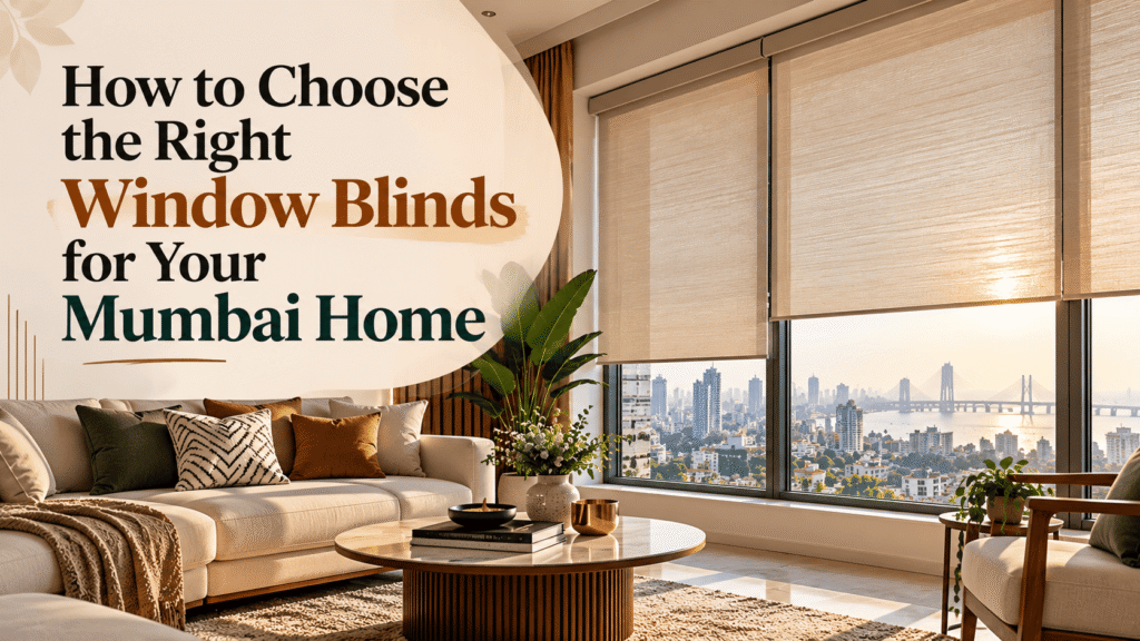 How to Choose the Right Window Blinds for Your Mumbai Home