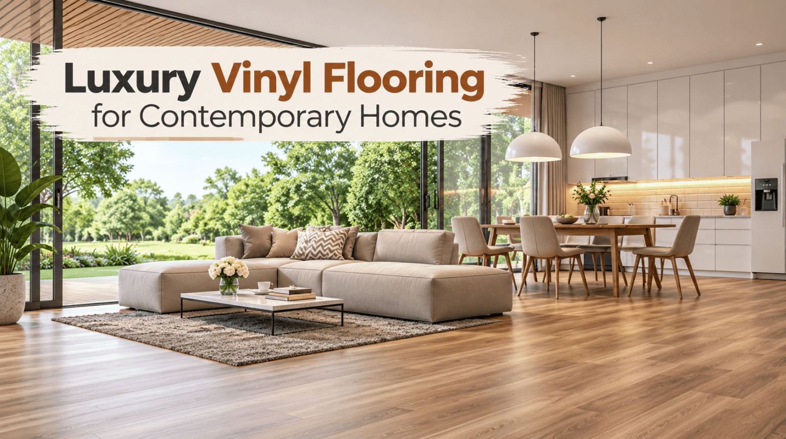 Luxury Vinyl Flooring for Contemporary Homes