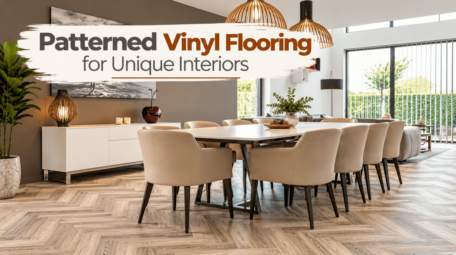 Patterned Vinyl Flooring for Unique Interiors